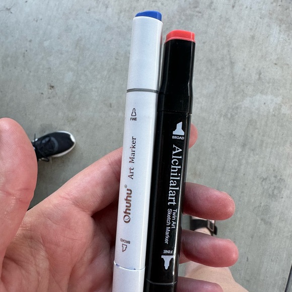 Ohuhu & Alchilalart markers. Perfect condition! - Picture 5 of 5